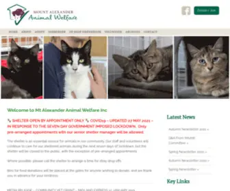 Maaw.org.au(MAAW Op Shop Empawrium (Mt Alexander Animal Welfare Inc) ABN) Screenshot