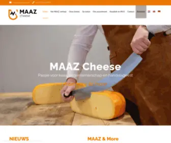 Maazcheese.nl(MAAZ Cheese) Screenshot
