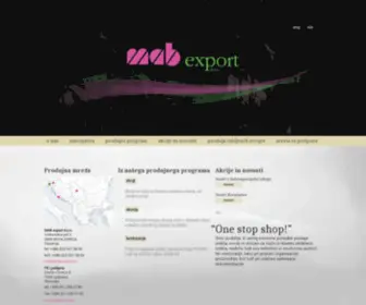 Mab-Export.si(MAB export d.o.o) Screenshot