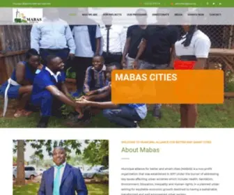 Mabascities.org(Municipal alliance for better and smart cities) Screenshot