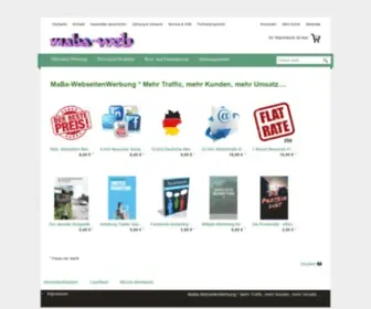 Mabaweb.de(Webseiten Werbung) Screenshot