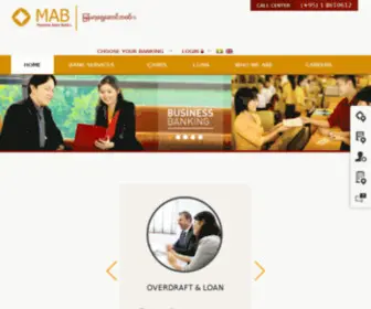 Mabbank.com(Mab's mission) Screenshot