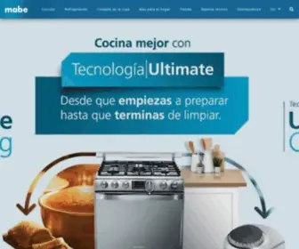 Mabe.com.co(Electrodomésticos) Screenshot