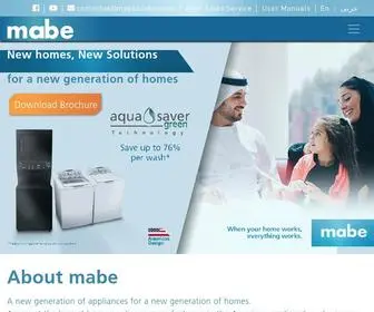 Mabearabia.com(Best Home & Kitchen Appliances in Saudi Arabia) Screenshot