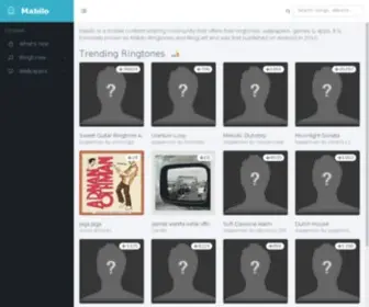 Mabilo.com(Free MP3 Ringtones for Android and iOS) Screenshot