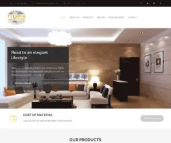 Mabinternationals.com(Construction Renovation Theme) Screenshot