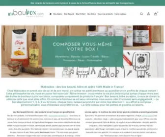 Maboubox.com(Box beauté) Screenshot