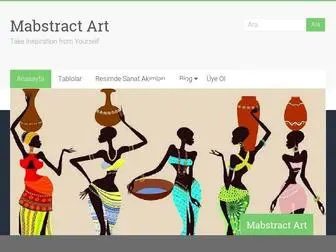 Mabstractart.com(Mabstract Art) Screenshot