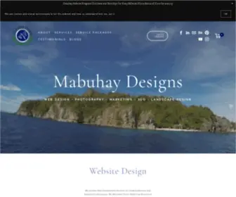 Mabuhaywebsites.com(Holistic Web Design) Screenshot