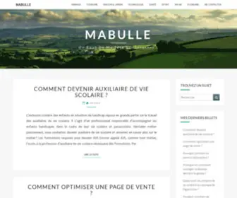 Mabulle.biz(Mabulle) Screenshot