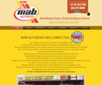 Mabvaal.co.za(MAB Autobody) Screenshot