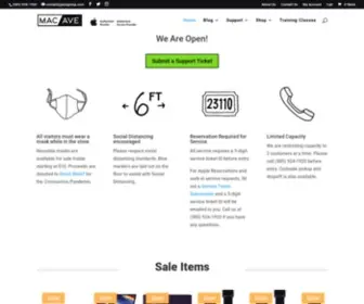 Mac-Ave.com(Home) Screenshot