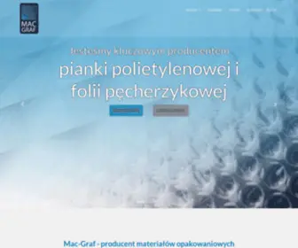 Mac-Graf.com.pl(Materiały opakowaniowe) Screenshot