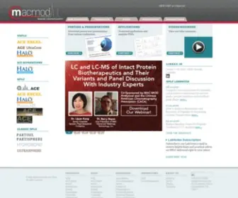 Mac-Mod.com(MAC-MOD Analytical) Screenshot