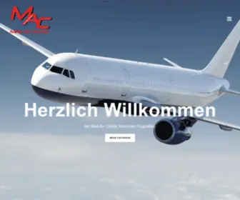 Mac-Muc.net(Med Air Center München) Screenshot