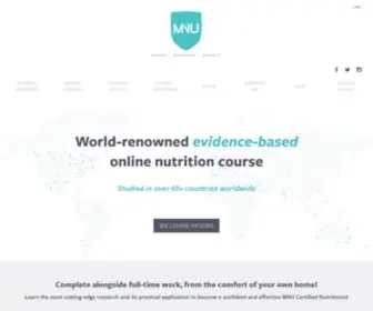 Mac-Nutritionuni.com(Month, Evidence-based, Online Nutrition Course) Screenshot