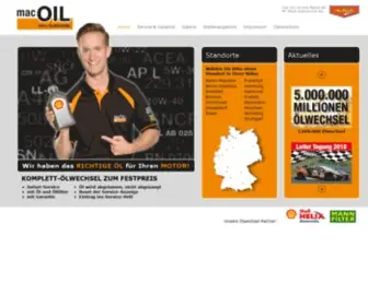 Mac-Oil.de(ölwechsel) Screenshot