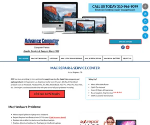 Mac-Repair-Losangeles.com(Mac Repair Losangeles) Screenshot