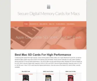 Mac-SD-Slot.com(Best Mac compatible SD) Screenshot