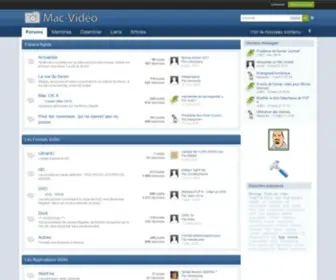 Mac-Video.fr(Portail Mac) Screenshot