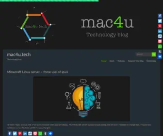 Mac4U.tech(Mac4U tech) Screenshot