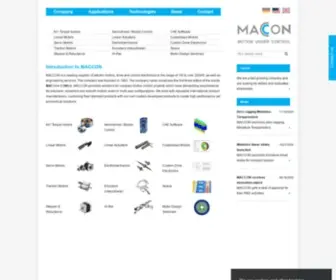 Maccontainer.com(MAC Container Line) Screenshot