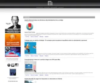 Macacos.com.uy(Grupo de usuarios Mac) Screenshot
