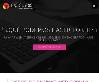 Macadia.es(Dise) Screenshot