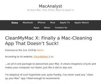 Macanalyst.com(All About Mac) Screenshot