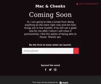 Macandcheeks.com(Mac & Cheeks) Screenshot