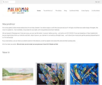 Macandmor.nz(Macandmor Art Gallery) Screenshot