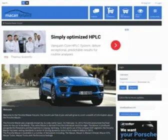 Macanforums.co.uk(Porsche Macan Forums) Screenshot