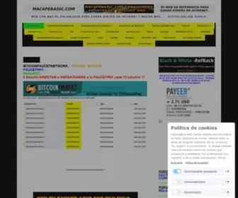 Macapebasic.com(Gana Dinero En Internet y Mas) Screenshot