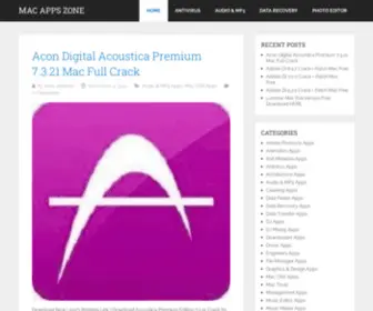 Macappszone.com(Free Apps Download Site) Screenshot