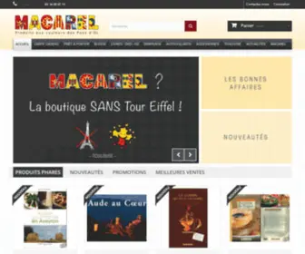 Macarel.org(Bienvenue chez Macarel) Screenshot