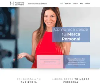 Macarenasaavedra.com(Macarena Saavedra) Screenshot