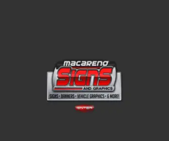 Macarenosigns.com(Macareno Signs) Screenshot