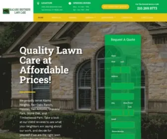 Macariobrotherslawncare.com(Lawn Care Service) Screenshot