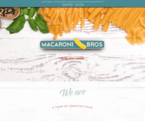 Macaronibros.com(Web Design) Screenshot