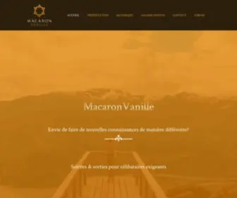 Macaronvanille.ch(Soirées) Screenshot