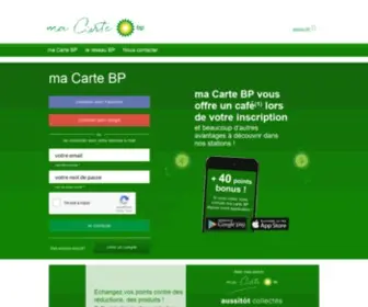 Macartebp.fr(Ma Carte BP) Screenshot