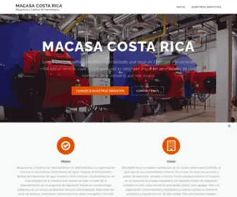 Macasacr.com(Macasa Costa Rica) Screenshot