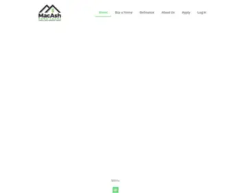 Macashhomeloans.com(Independent Mortgage Lender Chicago) Screenshot