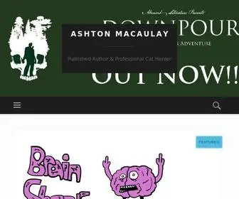 Macashton.com(Ashton Macaulay) Screenshot