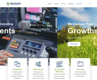 Macbethpublication.com(Macbeth Publication & Media LLp) Screenshot