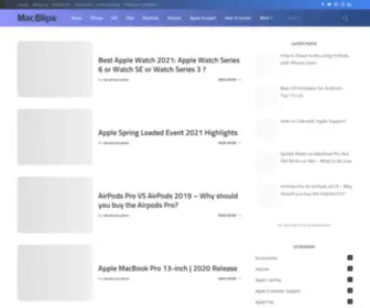Macblips.com(Everything About Apple) Screenshot