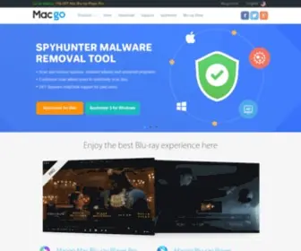 Macblurayplayer.com(Macgo Blu) Screenshot
