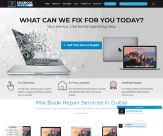 Macbookrepairdubai.net(MacBook Repair Dubai) Screenshot