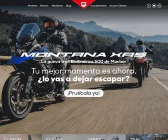 Macbor.com(Motos Macbor) Screenshot