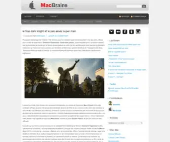 Macbrains.info(Les pépins ne tombent jamais loin du pommier) Screenshot